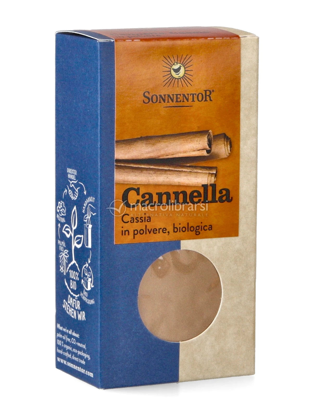 Cannella Cassia  in polvere biologica .40 gr